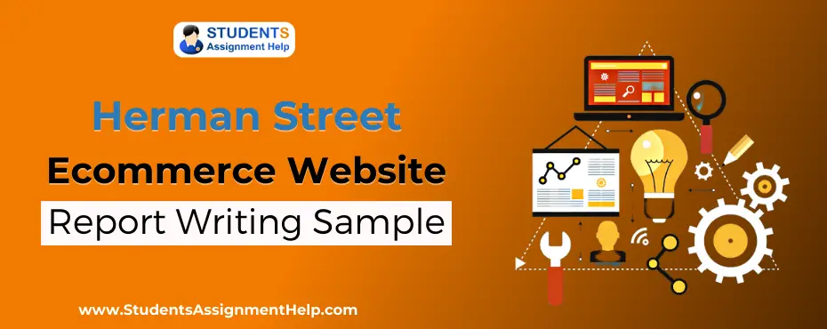 Report Writing on Herman Street an Ecommerce Website