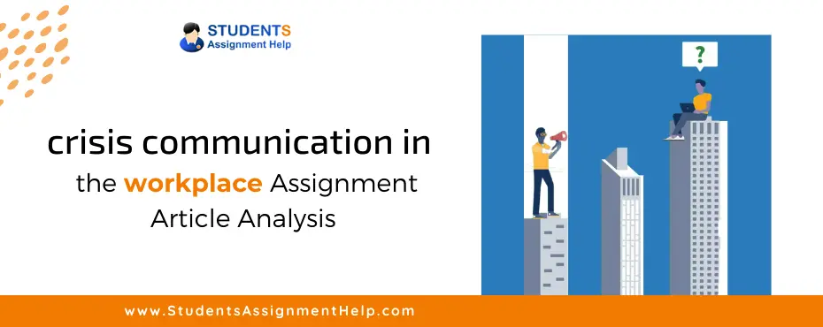 crisis communication in the workplace – Assignment