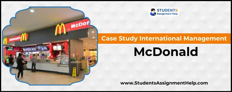 International Management: McDonald Case Study