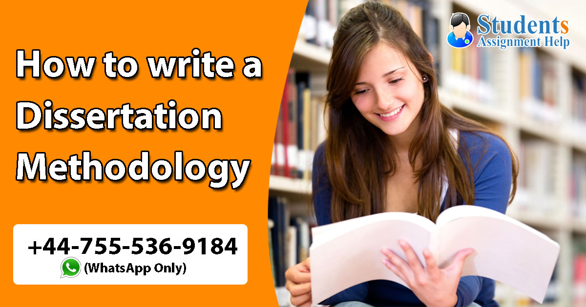 writing a dissertation methodology