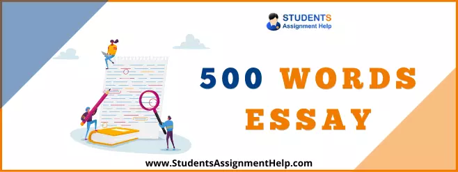 Write 500 Words Essay