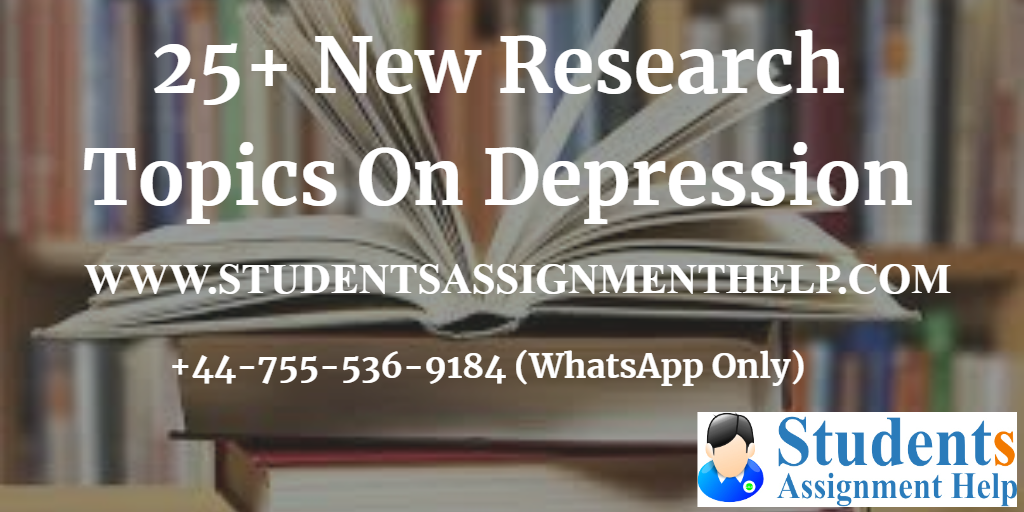 research about depression in students