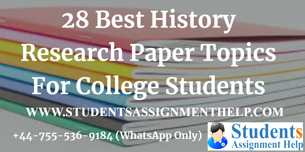 History of research paper