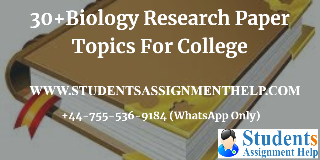 biology interesting topics for essay