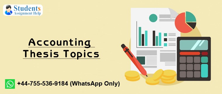 accounting dissertation topics 2019