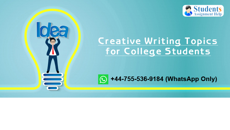 creative writing ideas for college students