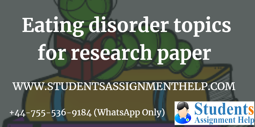 Research paper on eating disorders