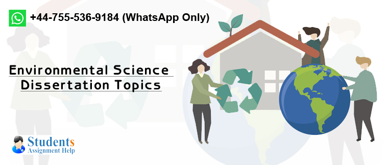 dissertation topics in environmental science