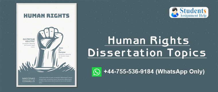 topics for dissertation in human rights