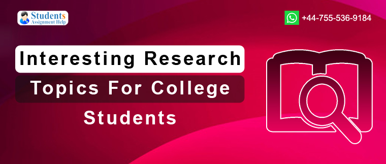 interesting topics for a research project