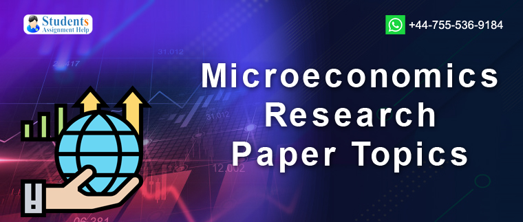 easy microeconomics research paper topics