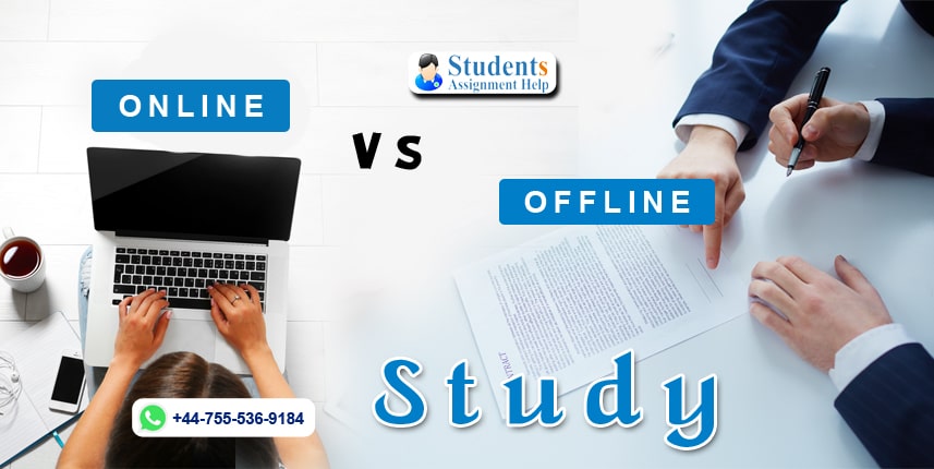 online vs offline study essay