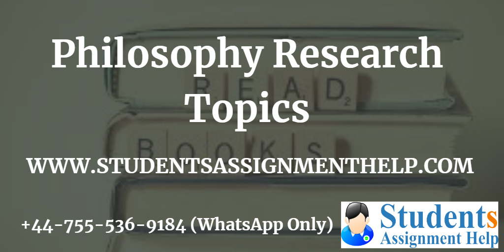 science and philosophy research paper topics