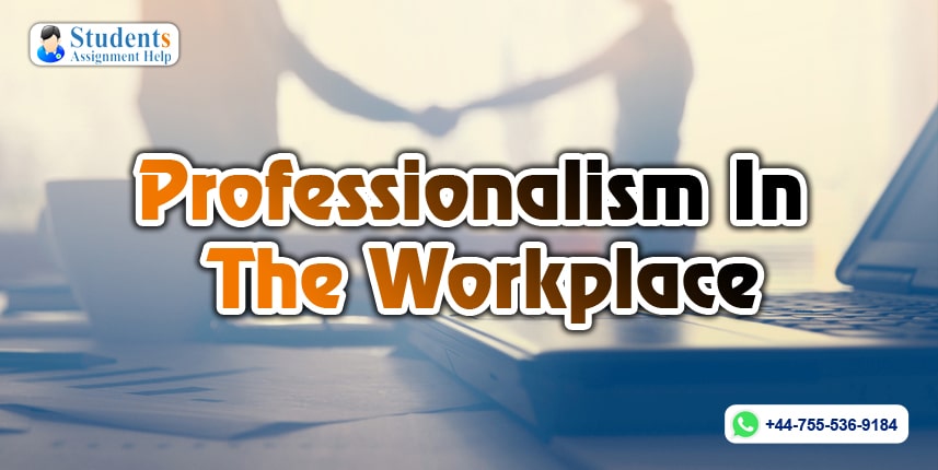 essay on professionalism in the workplace