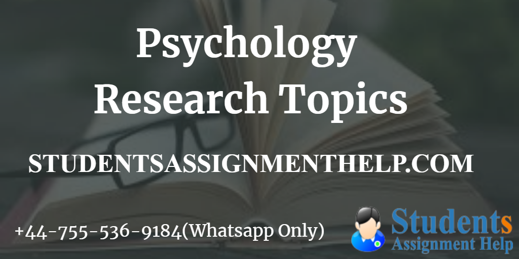 topic for research psychology