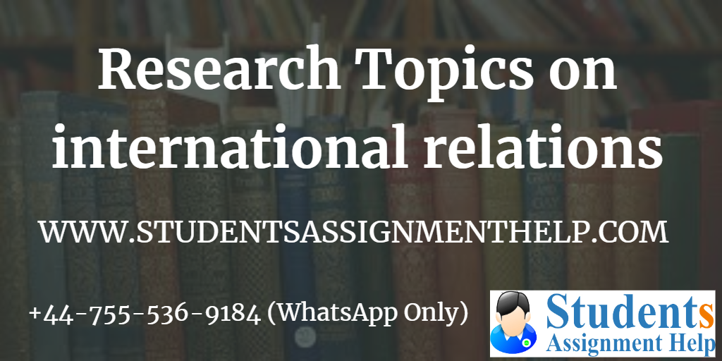 International relations dissertation topics chemistry dissertation
