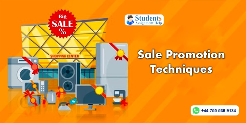 Sales Promotion Techniques & Methods Essay Sample - Free Examples