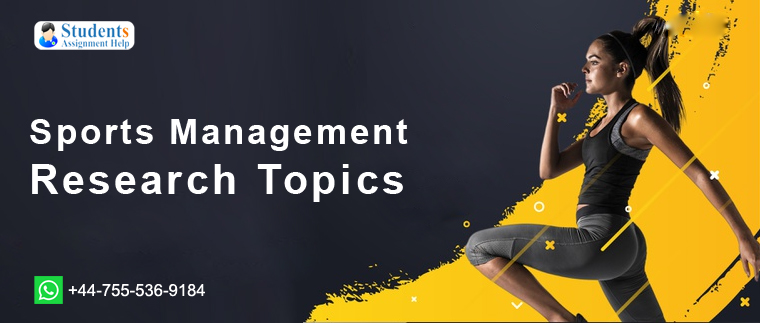 research topics on sports management