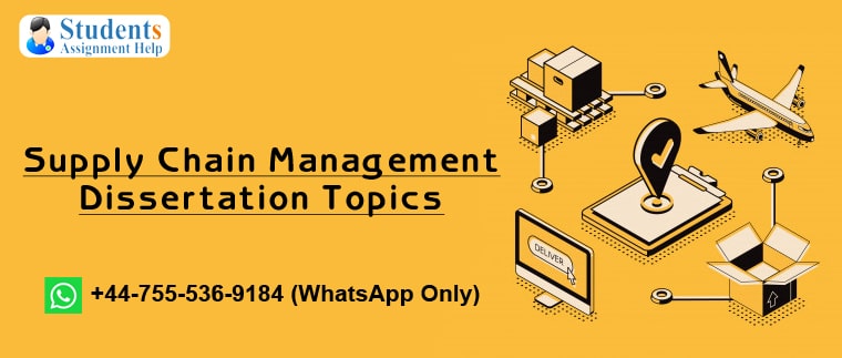 research supply chain management topics