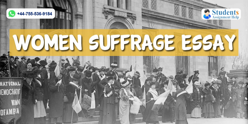 women's suffrage essay questions