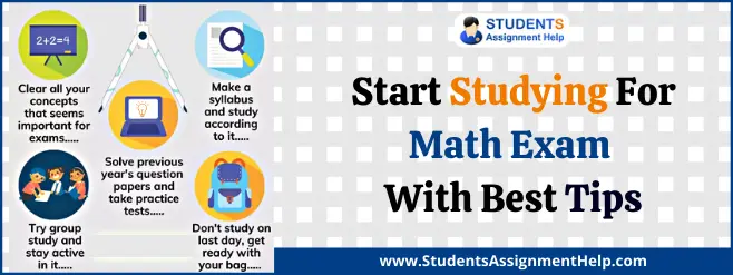 best tips for studying maths exam