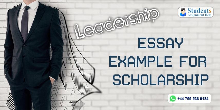 scholarship essay on leadership