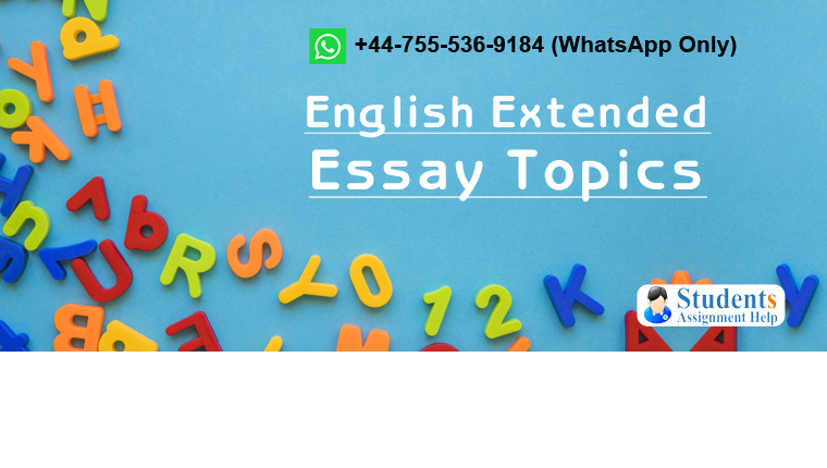 topics for english extended essay