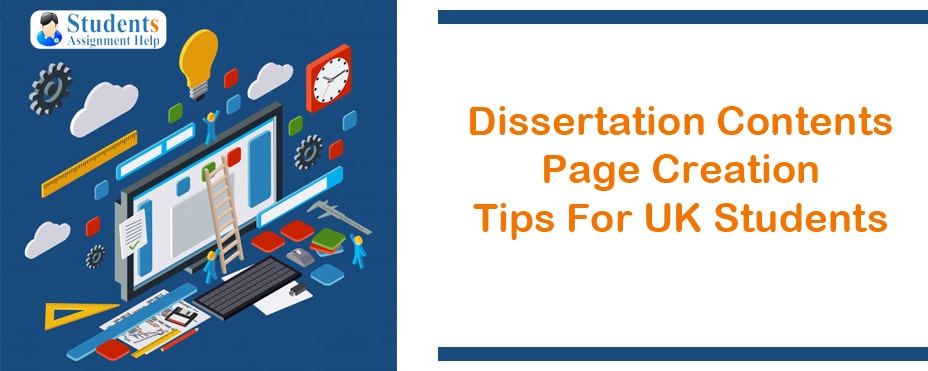 dissertation contents page uk