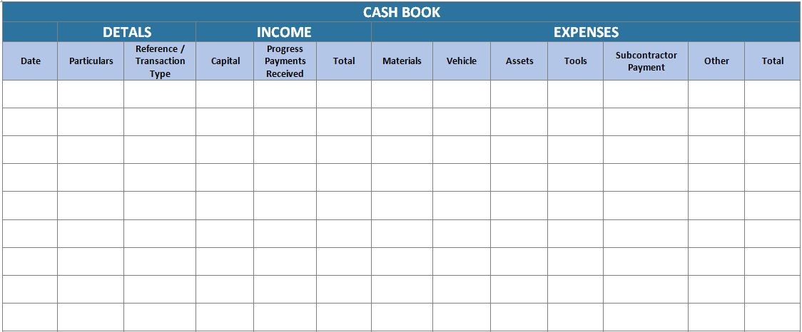 cash book