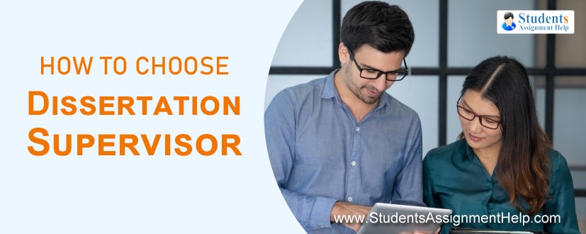 dissertation supervisor
