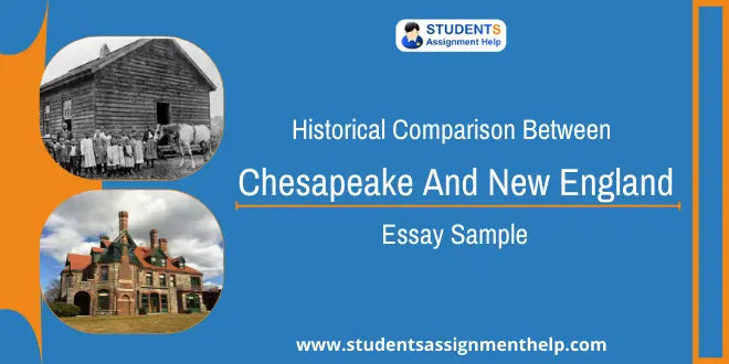 Historical Comparison Between Chesapeake and New England Essay Sample