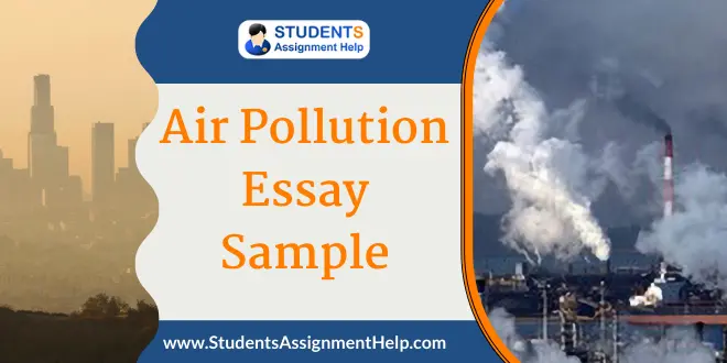 Air Pollution Essay Sample