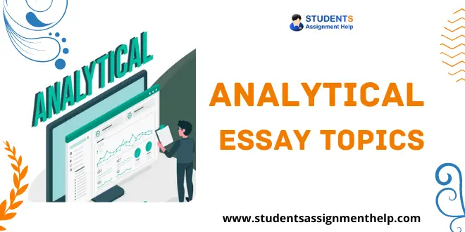 which topic is best for an analytical essay