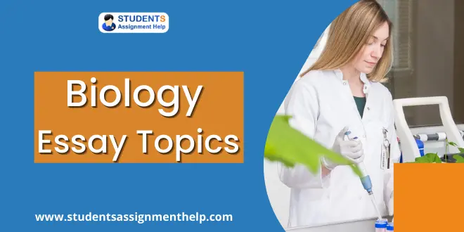 Biology Essay Topics
