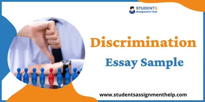 Discrimination Essay Sample
