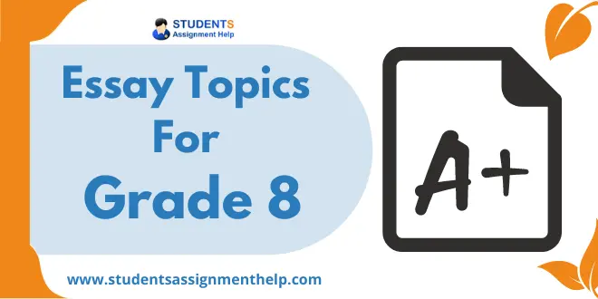 composition topics for grade 8