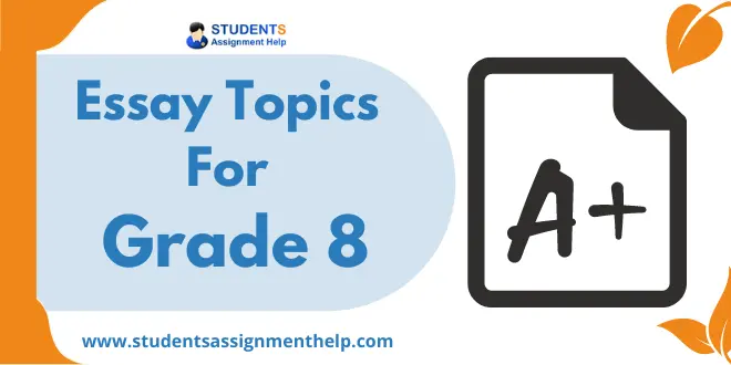 Essay Topics For Grade 8