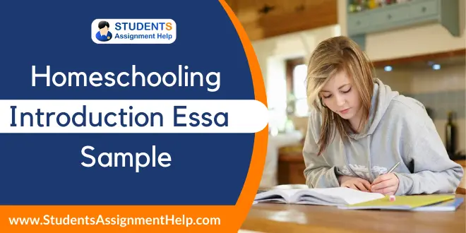 Homeschooling Introduction Essay Sample
