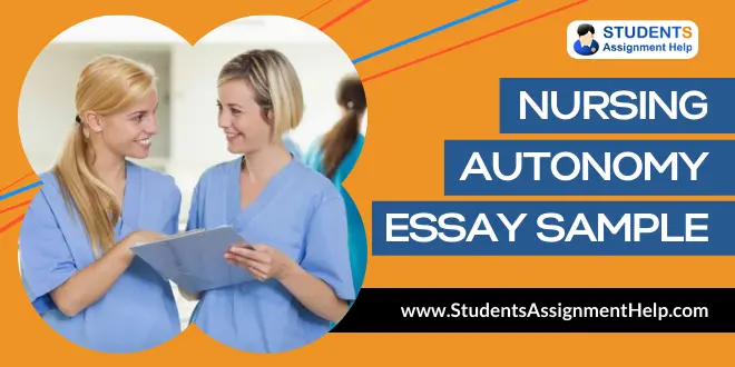 Nursing Autonomy Essay Sample