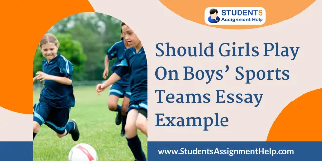 Should Girls Play on Boys' Sports Teams Essay Example