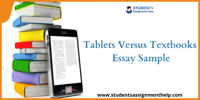 thesis statement tablets vs textbooks