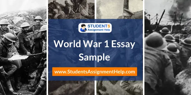 World War 1 Essay Sample