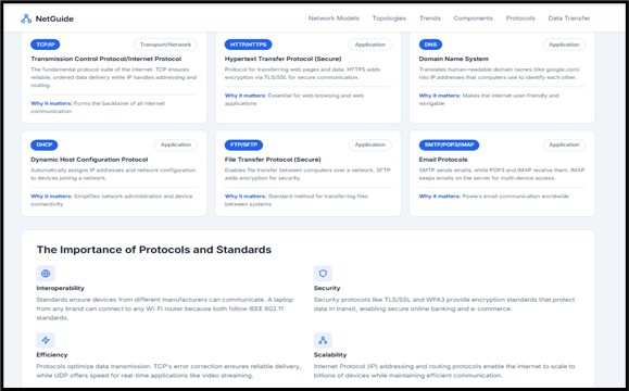 Figure 5: Importance of Protocol and Standards
