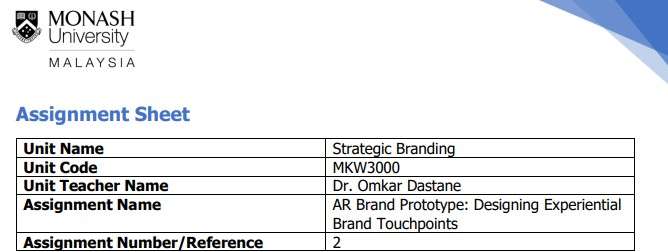 MKW3000 Strategic Branding