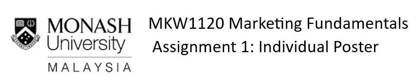MKW1120 Marketing Fundamentals Assignment 1 Brief 2026